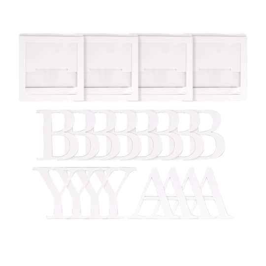 6 Pack: Baby Alphabet Décor Boxes by Celebrate It™